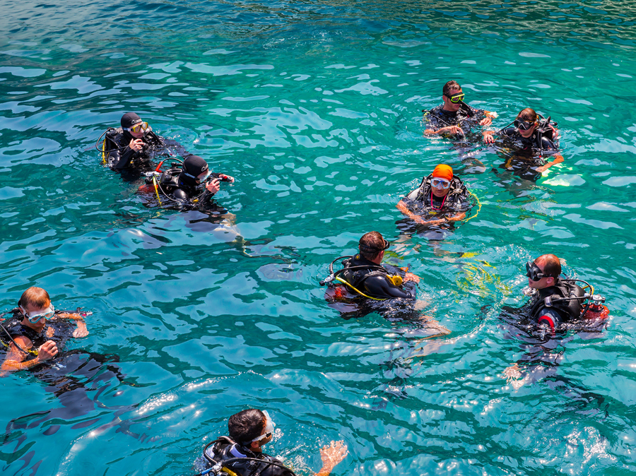 Diving in curacao